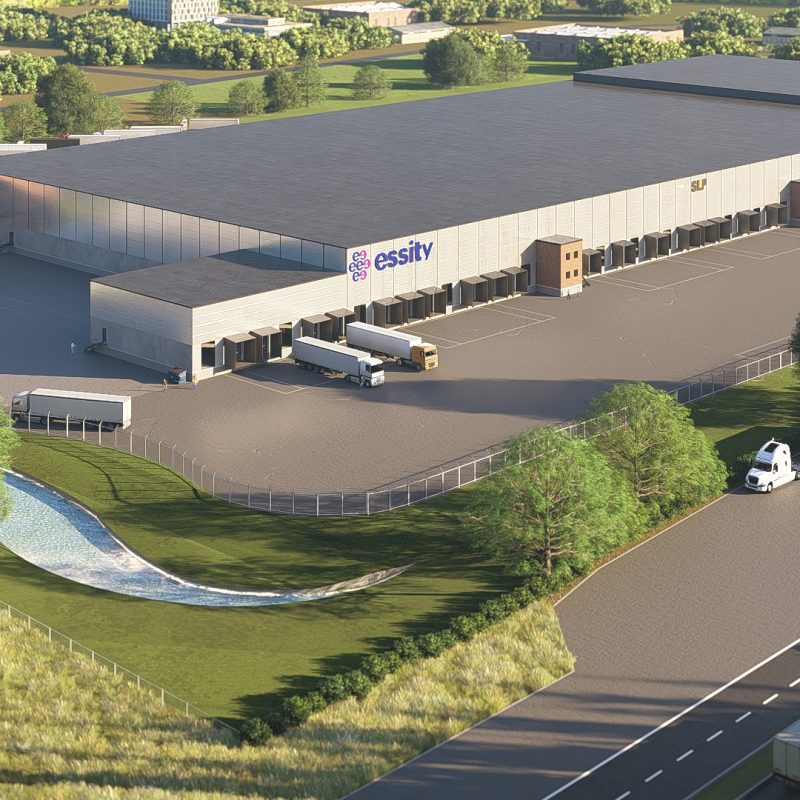 Logistikbyggnad Falkenberg