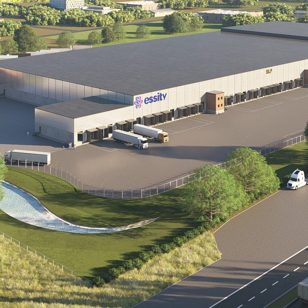 Logistikbyggnad Falkenberg