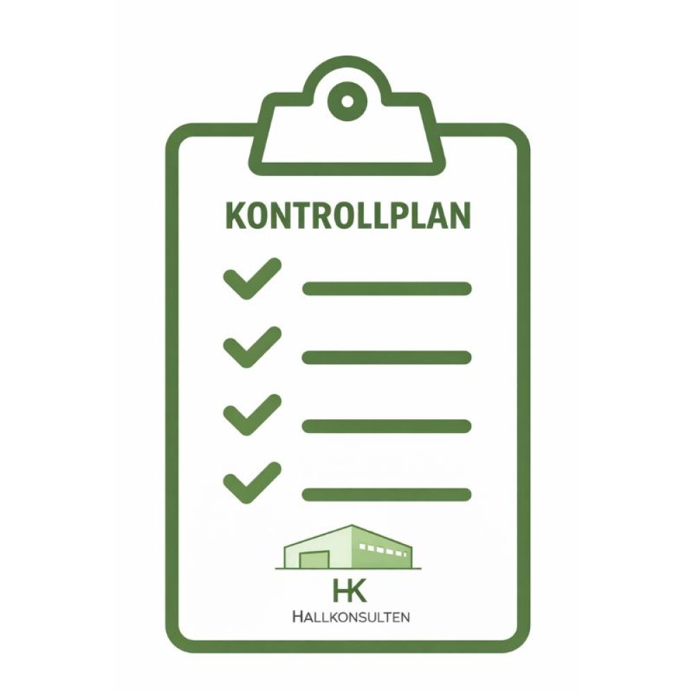 Kontrollansvarig och kontrollplan för trygg byggprocess.