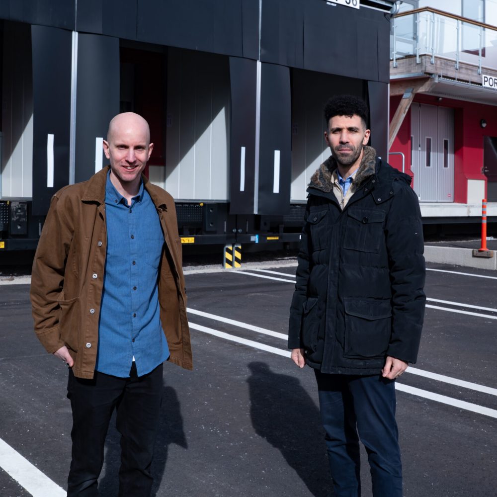 Arkitekter vid logistikhall – Hallkonsulten Arkitekter från Hallkonsulten vid ny logistikhall med lasthus i Stockholm