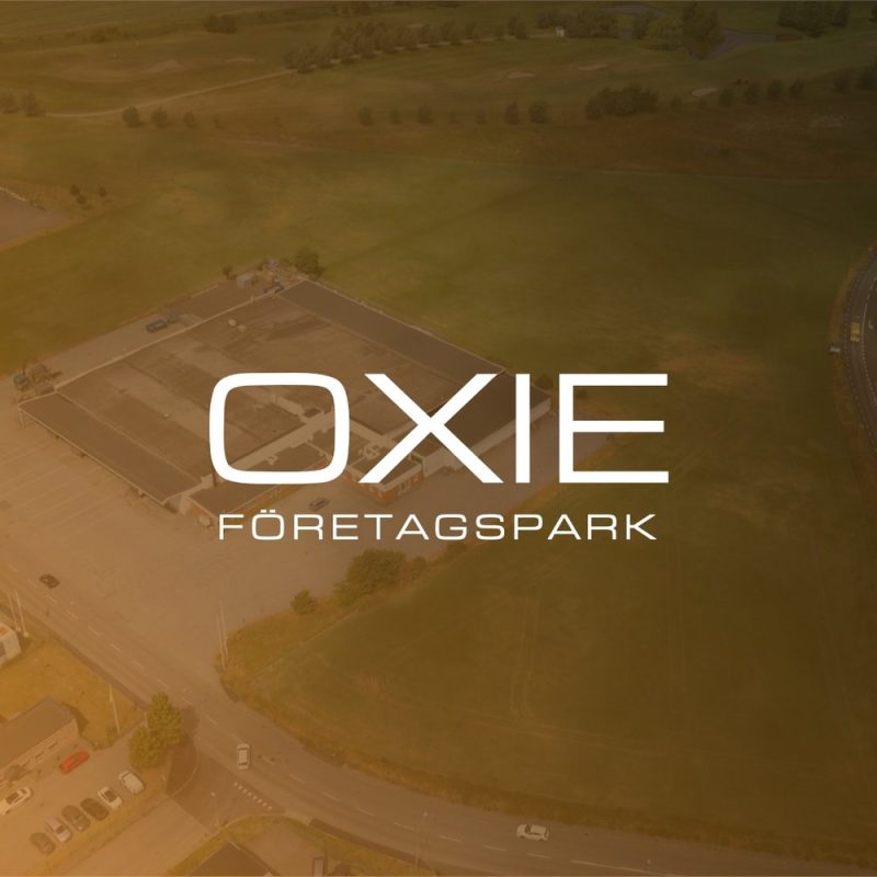 Visualisering av industrihall i OXIE Företagspark – Hallkonsultens arkitekter skapar moderna lösningar för lager och logistik.