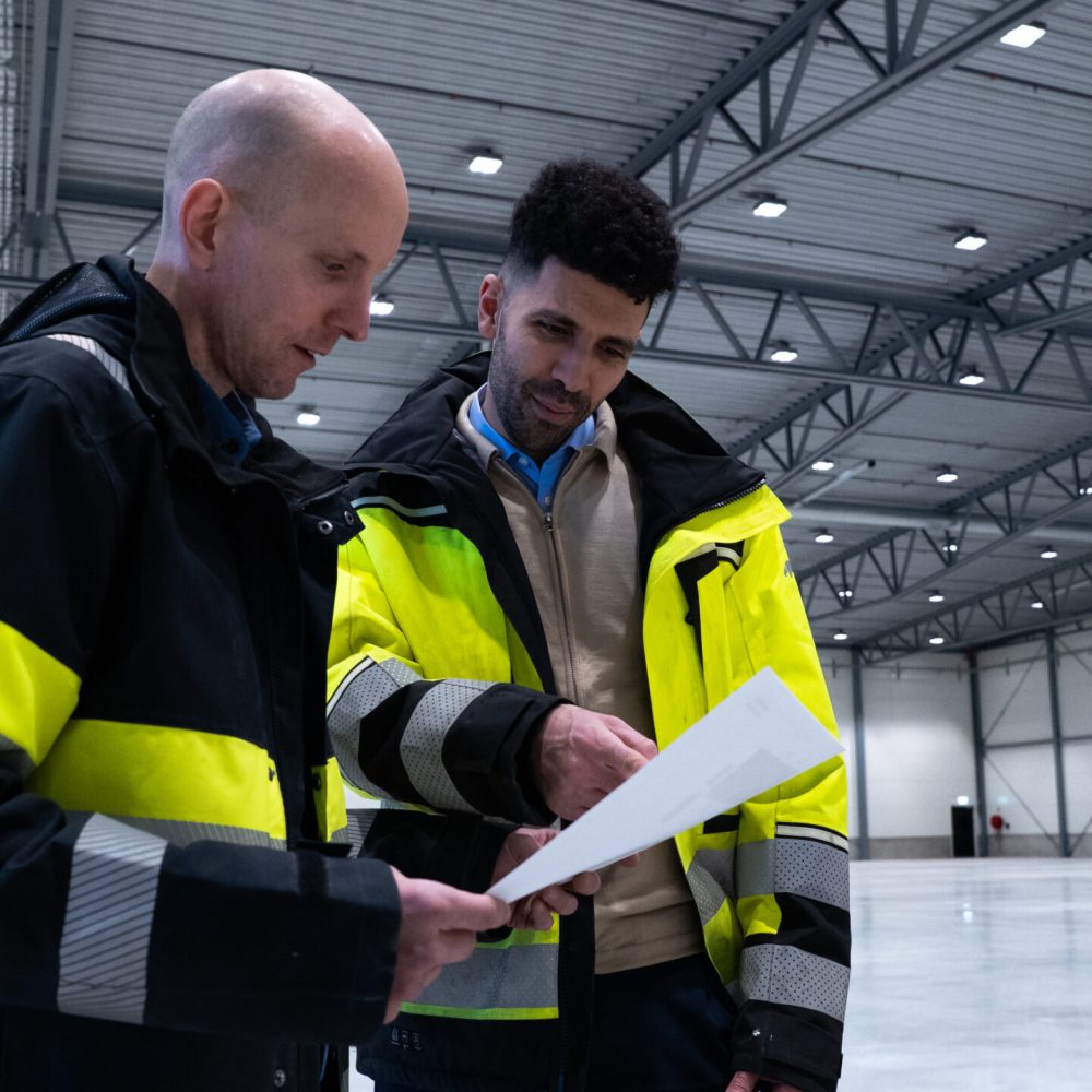 Smart planering av industrihall – upphandling och byggledning på plats.